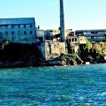Alcatraz, and warning sign for those sailing.